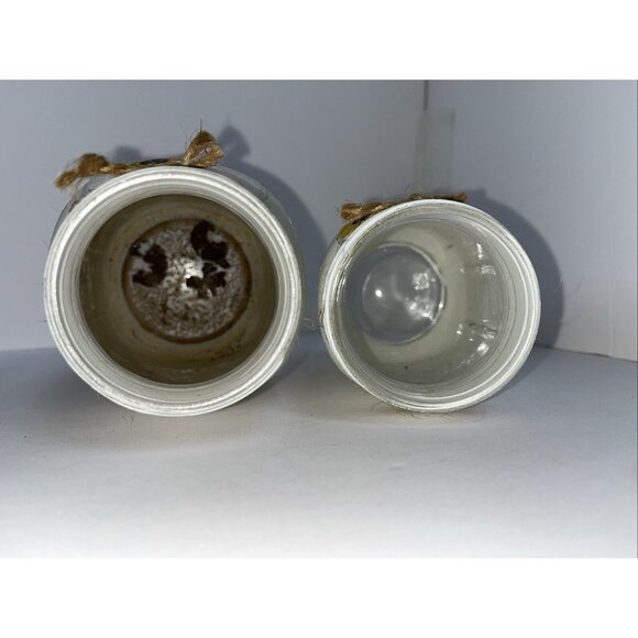 2 Ball Mason Jars Hand Painted Summer Bicycle Sunflowers 32oz & 16oz With Bands - Picture 11 of 16